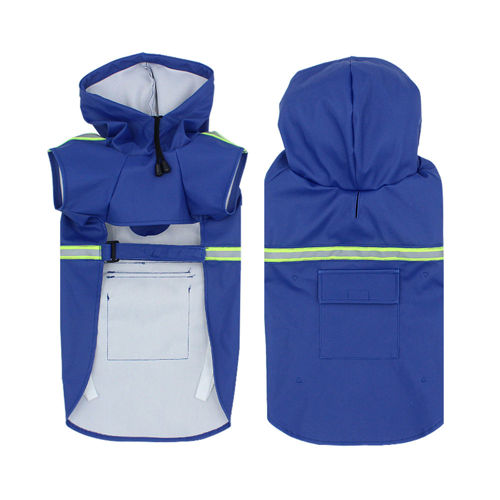 Pets Reflective Raincoat