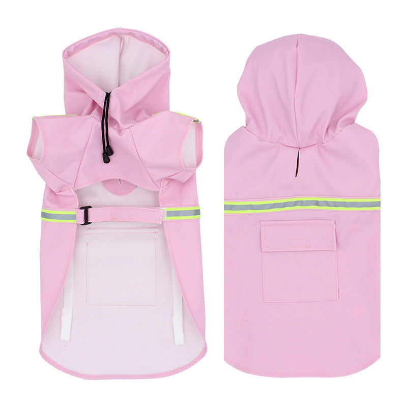 Pets Reflective Raincoat
