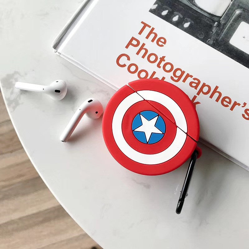 Captain America AirPods 1/2/pro/3/pro 2 Case