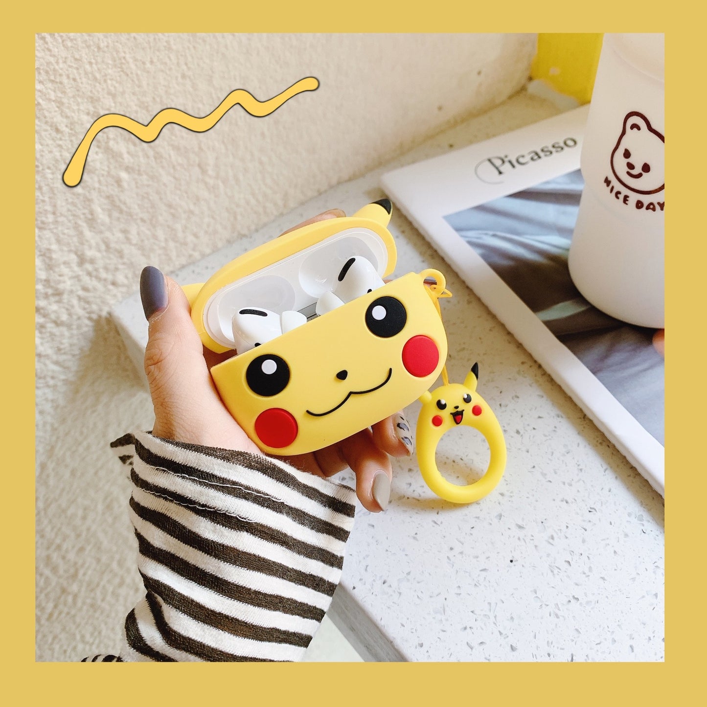 POKEMON Pikachu Cartoon Airpods Pro Case