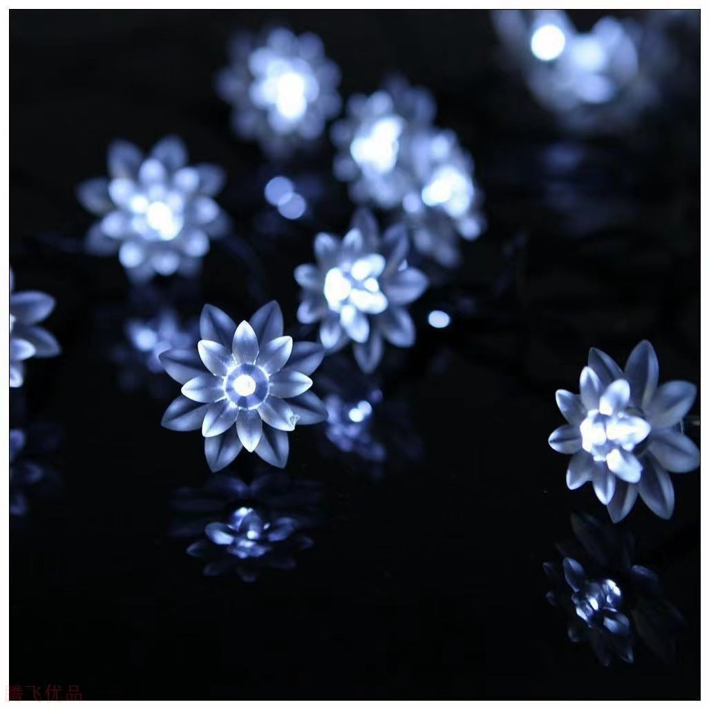 Christmas Series Lotus Peach blossom Flower LED light