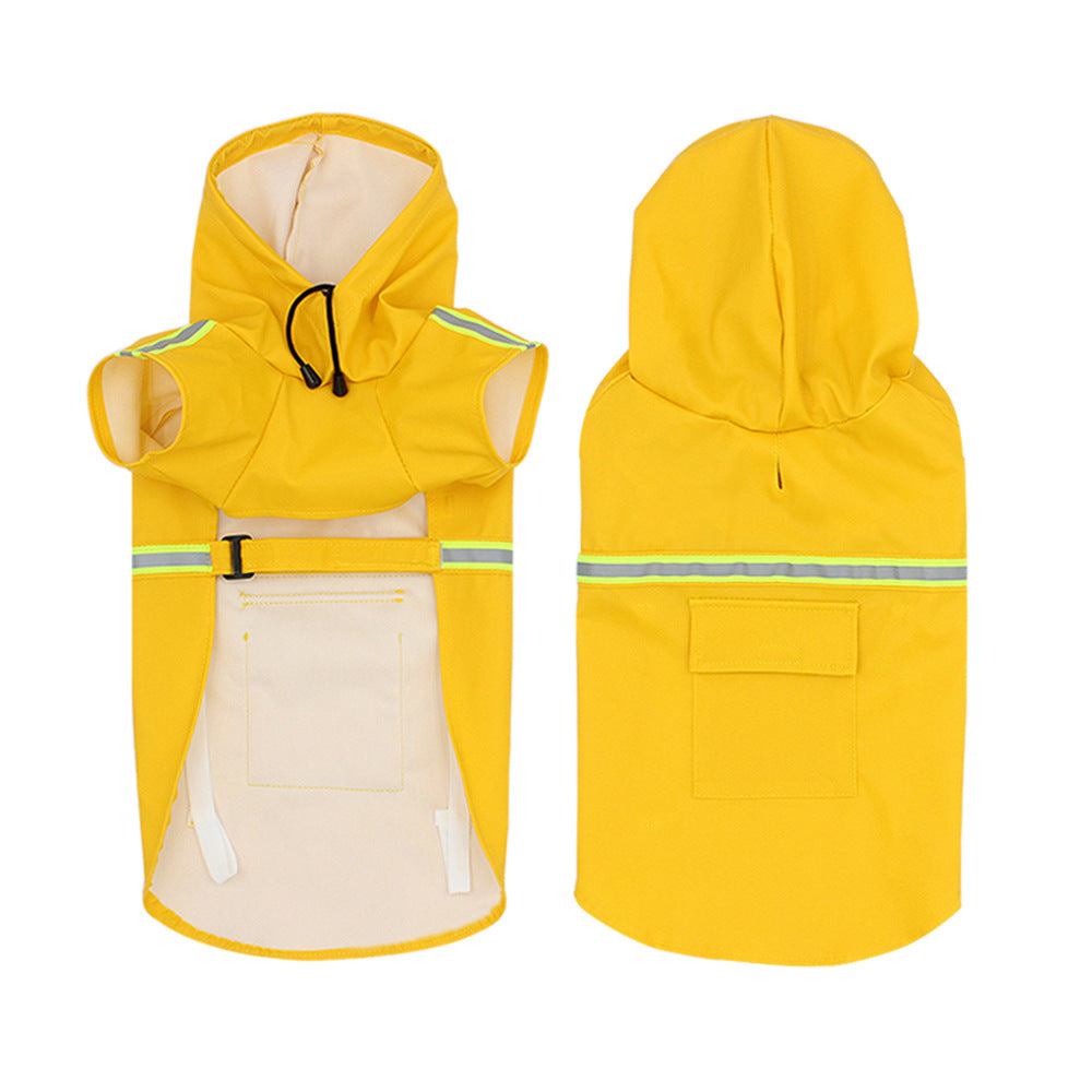Pets Reflective Raincoat