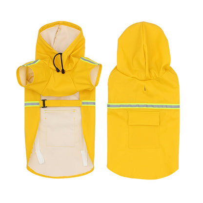 Pets Reflective Raincoat