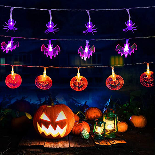 Halloween series Pumpkin/Ghost/Bat/Spider LED Lights Home Decoration