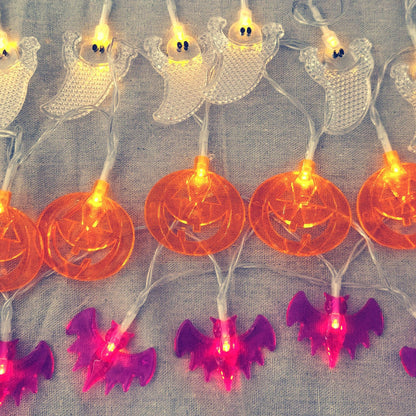 Halloween series Pumpkin/Ghost/Bat/Spider LED Lights Home Decoration