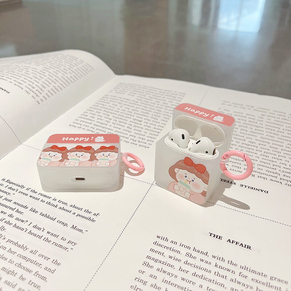 Milk Tea Girly Airpods Case