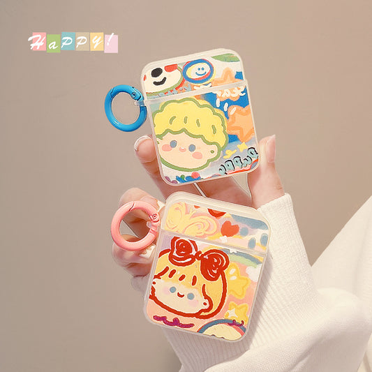 Designer Couple Style Airpods Pro Case