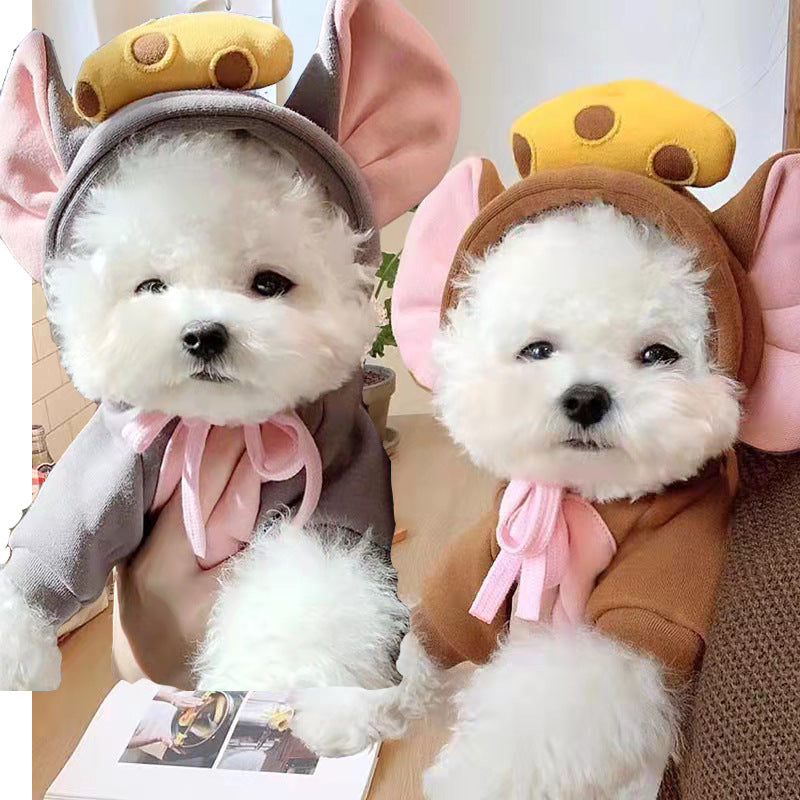 Hoody Pet Clothes Fruit & Animal Shape