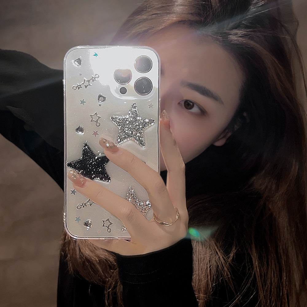 Sweet Cool 3D Star iPhone 14 Phone Case