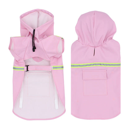 Pets Reflective Raincoat