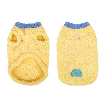 Cozy Fluffy Cat Dog Clothes