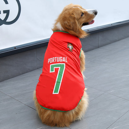 World Cup NBA Player Uniform Pet Vest