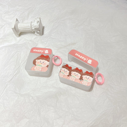 Milk Tea Girly Airpods Case
