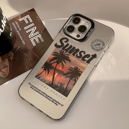 Coconut Grove Sunset iPhone Case
