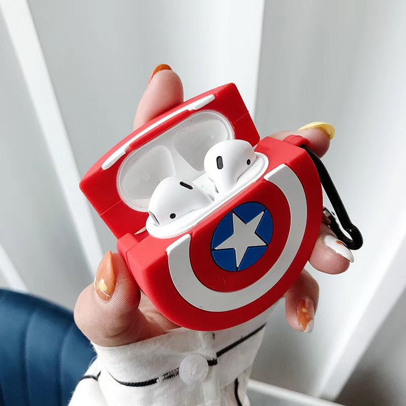 Captain America AirPods 1/2/pro/3/pro 2 Case