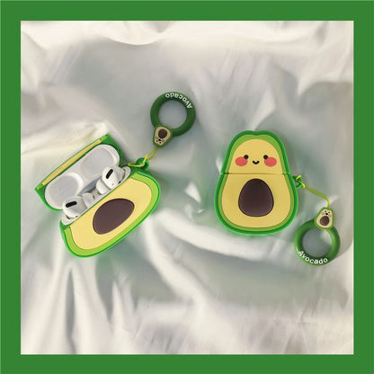 Avocado Shape Airpods Case