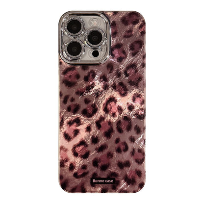 Luxury Laser Leopard iPhone 16 Case