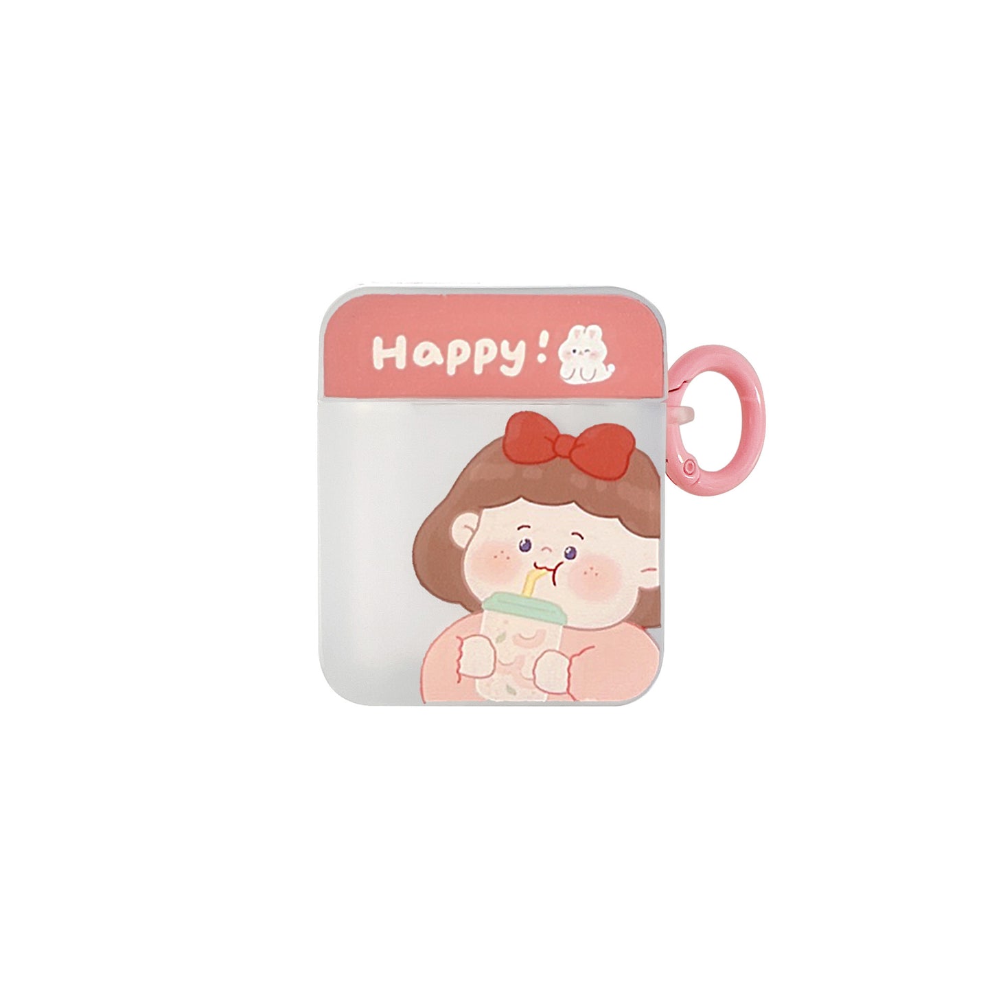 Milk Tea Girly Airpods Case