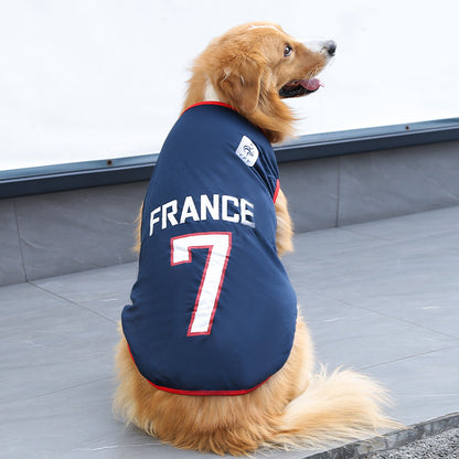 World Cup NBA Player Uniform Pet Vest