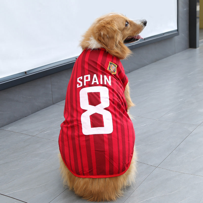 World Cup NBA Player Uniform Pet Vest