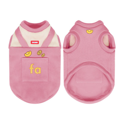 Cozy Fluffy Cat Dog Clothes